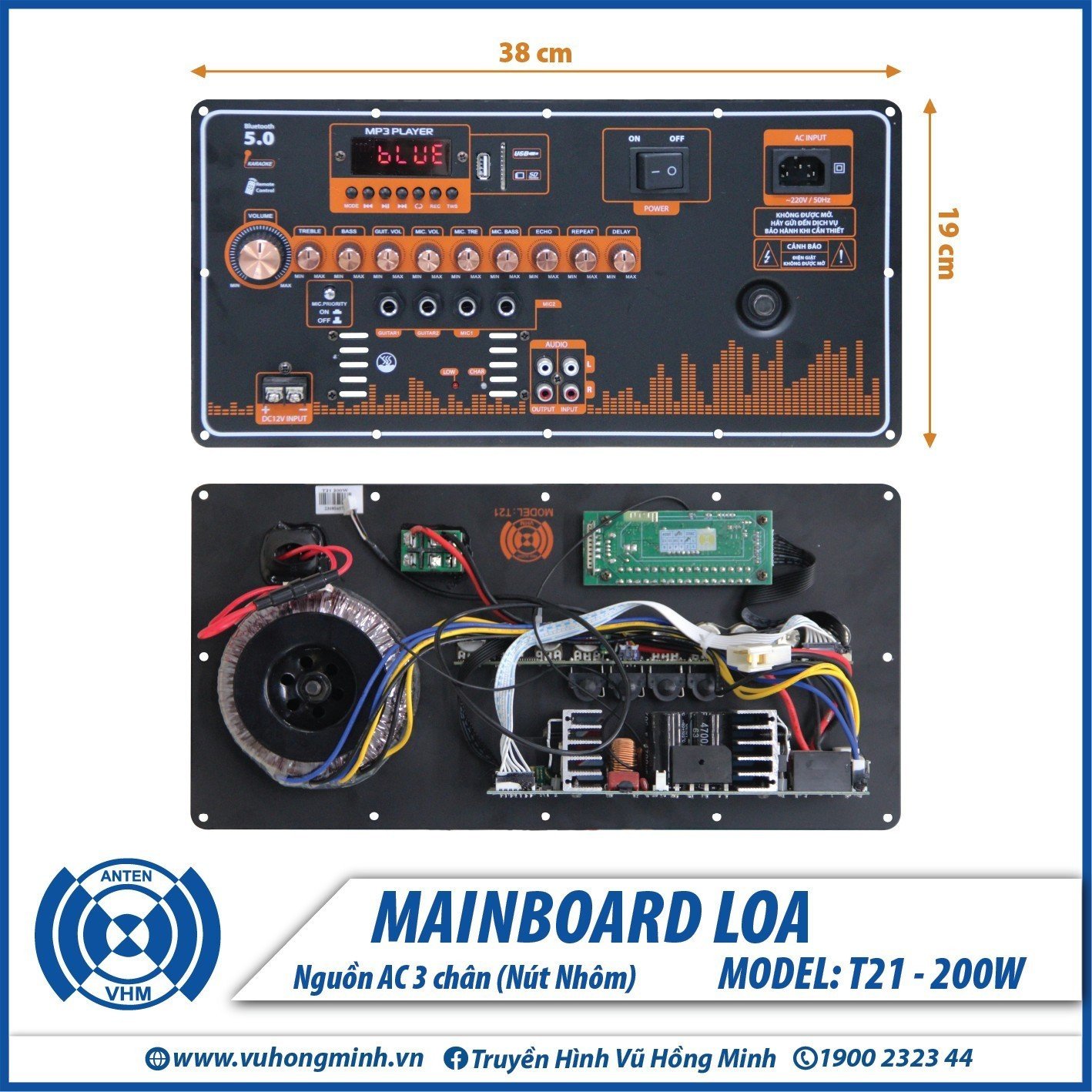 BO LOA KÉO T21 200W